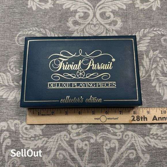 Trivial Pursuit Deluxe Collector's Edition Playing Pieces Vintage - Picture 4 of 8